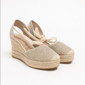Primark Beige Espadrille Wedges